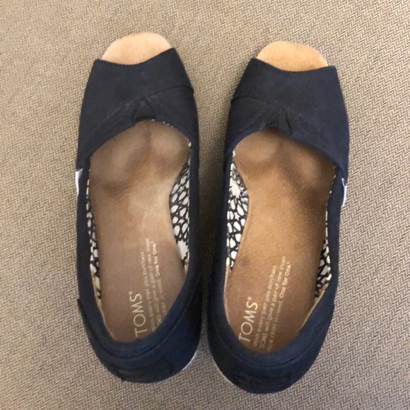 Toms black wedges - Picture 7 of 7